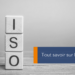 trois blocs de bois orthographe ISO